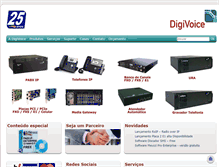 Tablet Screenshot of digivoice.com.br